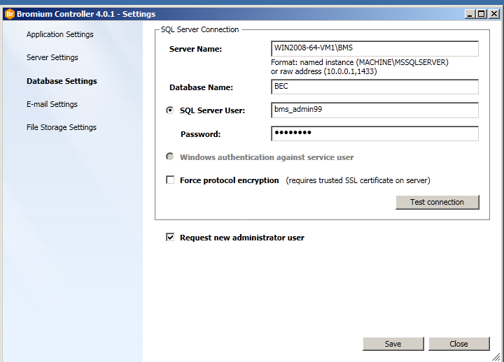 Creating A New Controller Administrator User